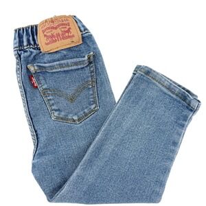 Levi's Jeans‎ Toddler 18M Blue Elastic Waist Stretch Medium Wash
